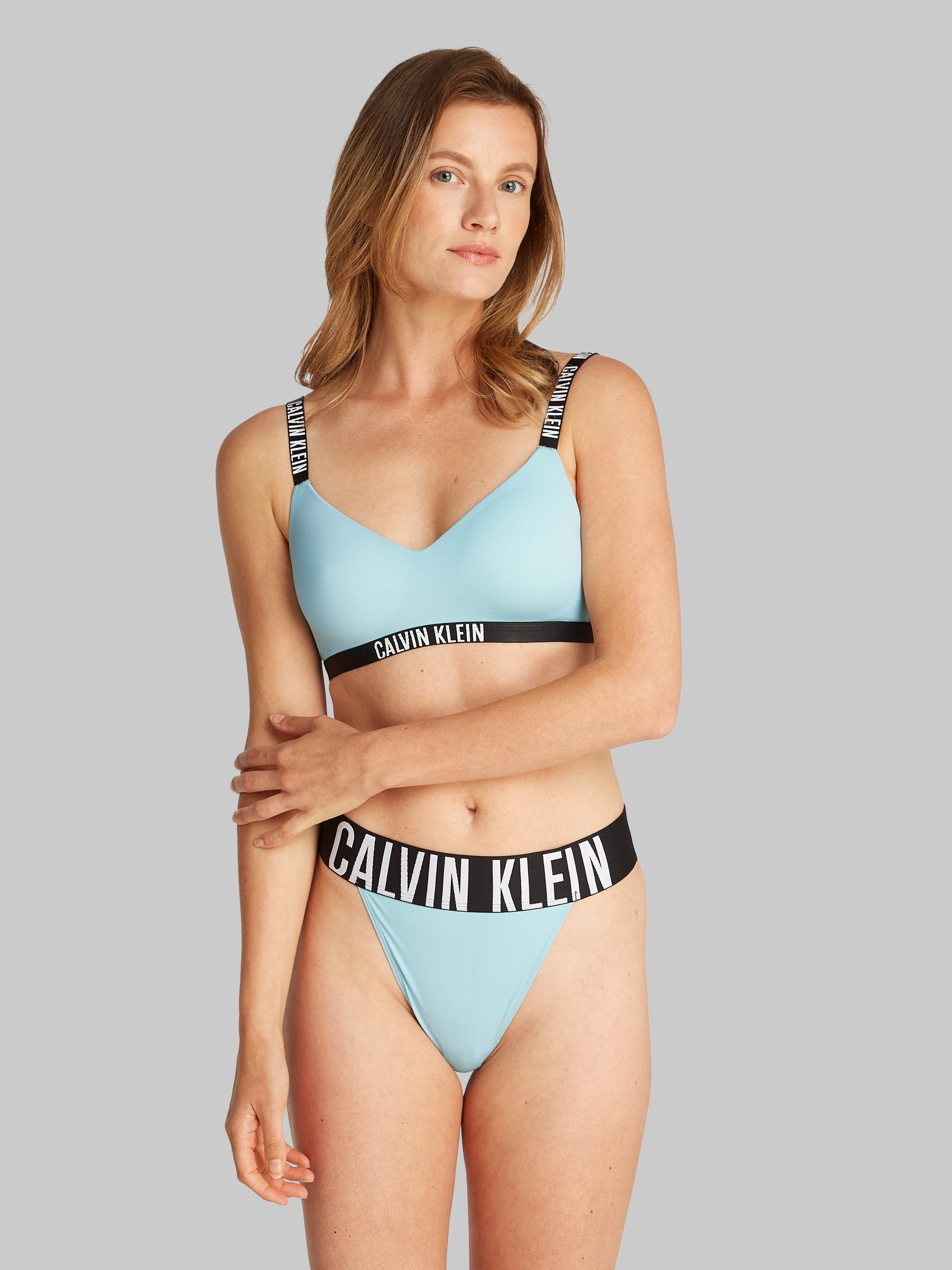 Calvin Klein Underwear Bralette LGHTLY LINED BRALETTE mit Logoschriftzügen günstig online kaufen