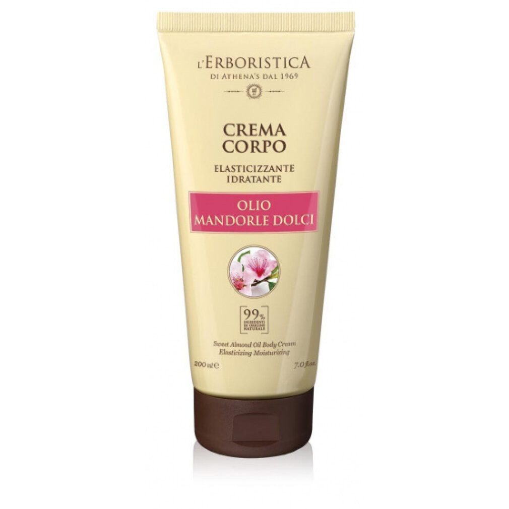 Körperpflegemittel körpercreme Almond 200ml vegan weiß