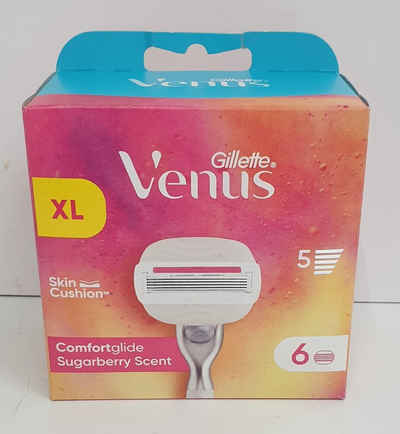 Gillette Venus Rasierklingen Gillette Venus XL Pack - Comfort Glide Sugarberry Scent, 1 x 6 Klingen