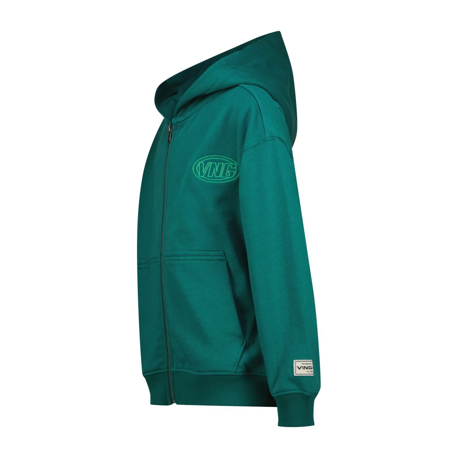Vingino Kapuzensweatjacke Jungen Kapuzenjacke aus Baumwolle mit Reißverschluss