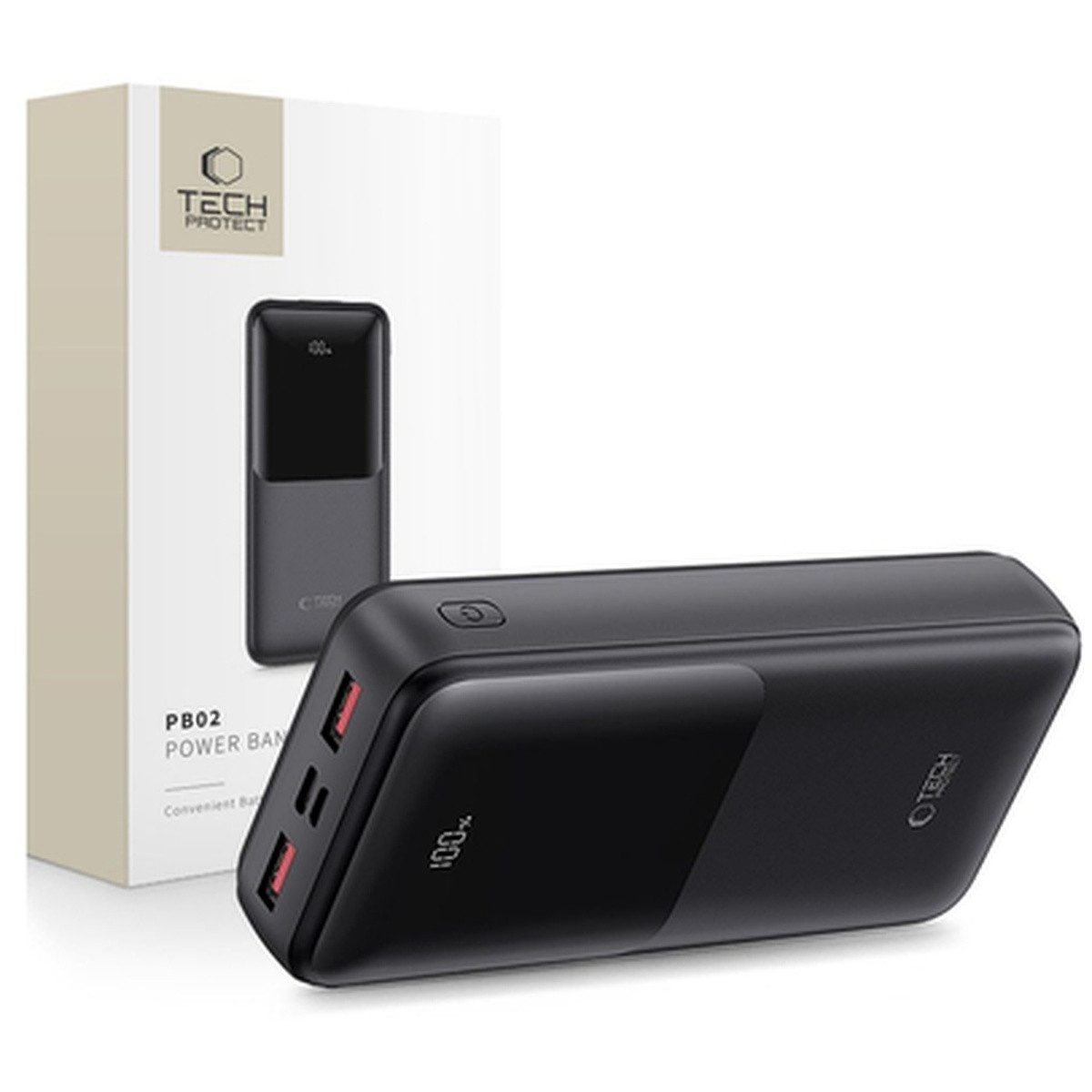 TECH PROTECT Powerbank Tech Protect PB02 20000mAh 22 5W Powerbank