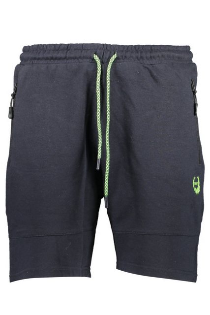 GIAN MARCO VENTURI 5-Pocket-Hose Herren-Shorts in Blau mit elastischem Bund günstig online kaufen