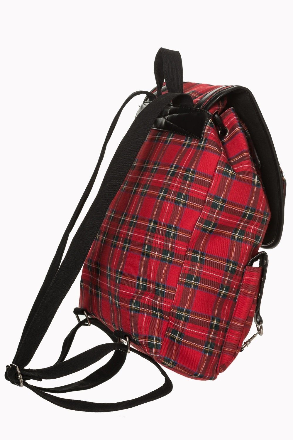Banned Rucksack Yami Tartan Red, Karo günstig online kaufen