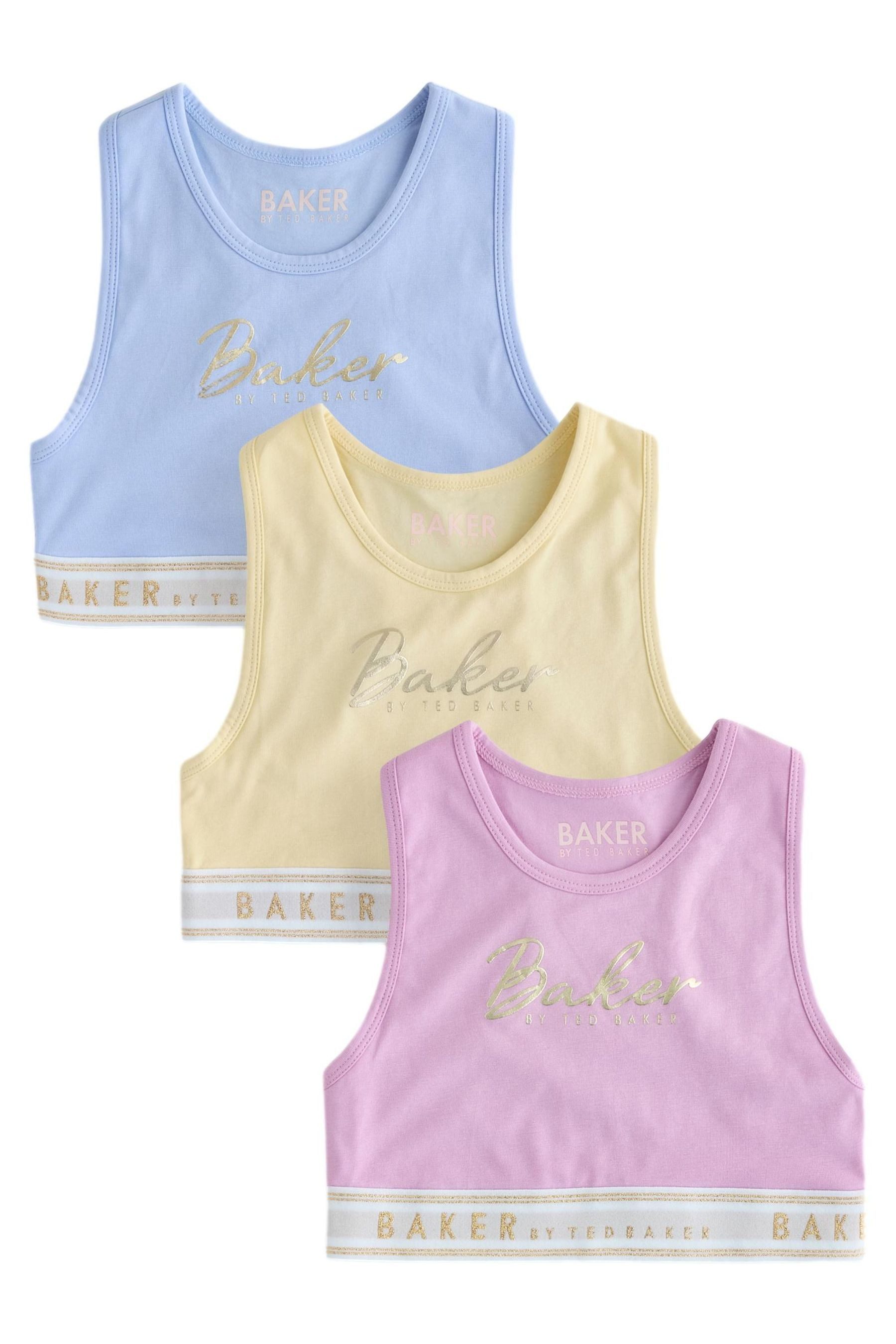 Baker by Ted Baker Crop-Top Baker by Ted Baker Kurztops, 3er-Pack (3-tlg)