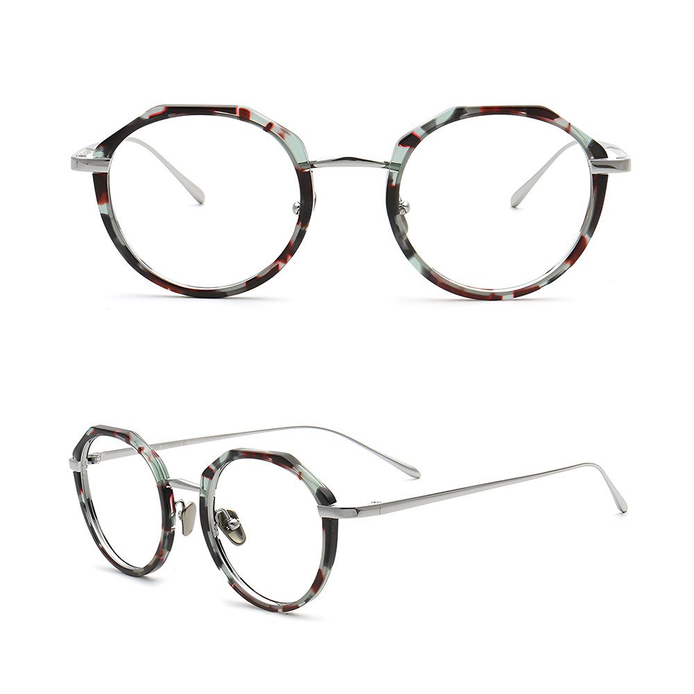 PACIEA Lesebrille Damen Herren Blaulichtfilter Titan Ultraleicht Vollrandrahmen