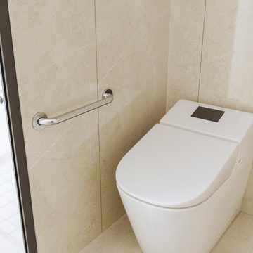 Boromal Seitenwandgriff Sicherheitsgriff für Senioren und Kinder Haltegriff Edelstahl 60cm, für Bad Badewanne Dusche Rutschfest