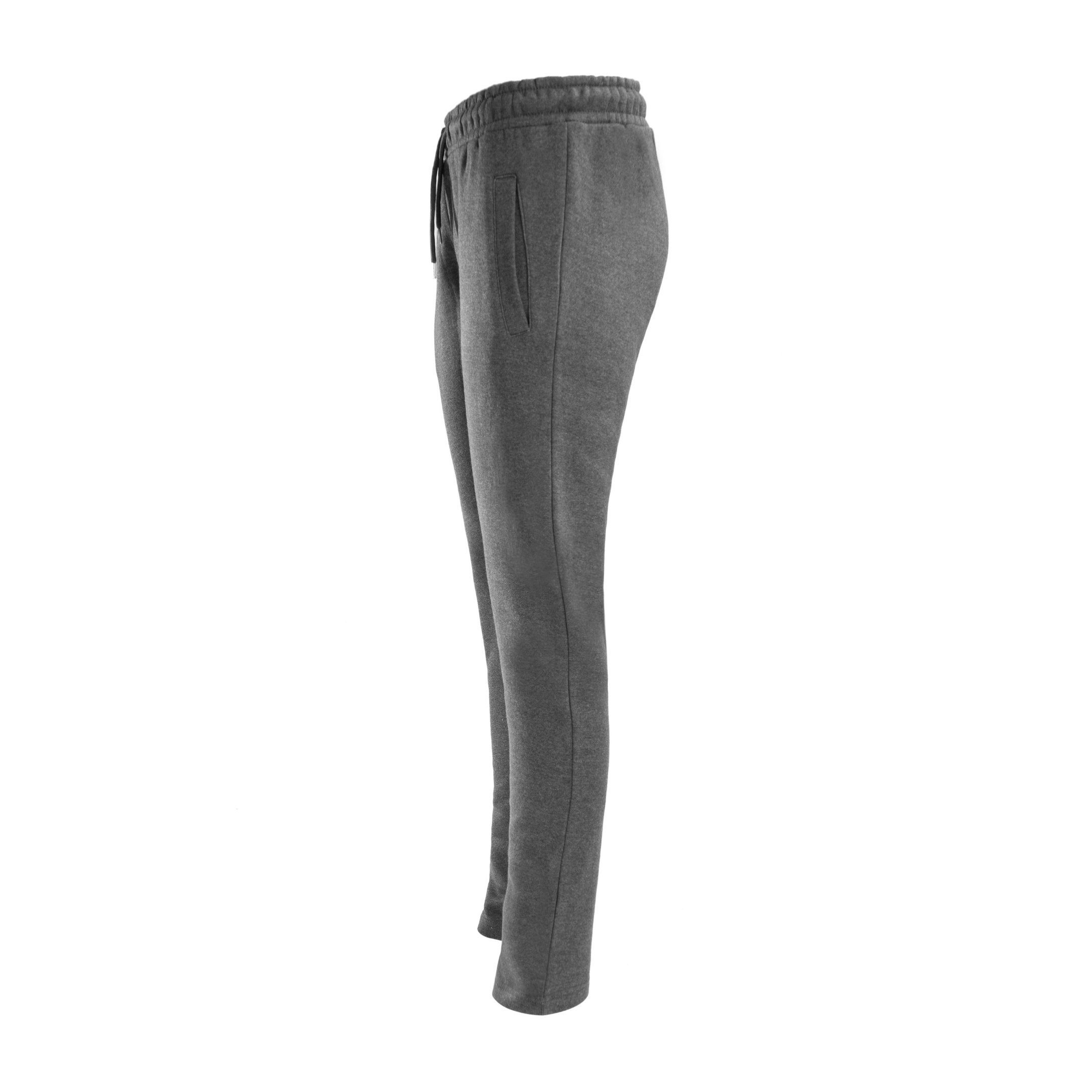 Jogginghose Jogginghose mit offenem Beinabschluss, Basic Unisex Jogger aus Baumwolle und Polyester, Ideal als Freizeithose, Trainingshose, Sporthose