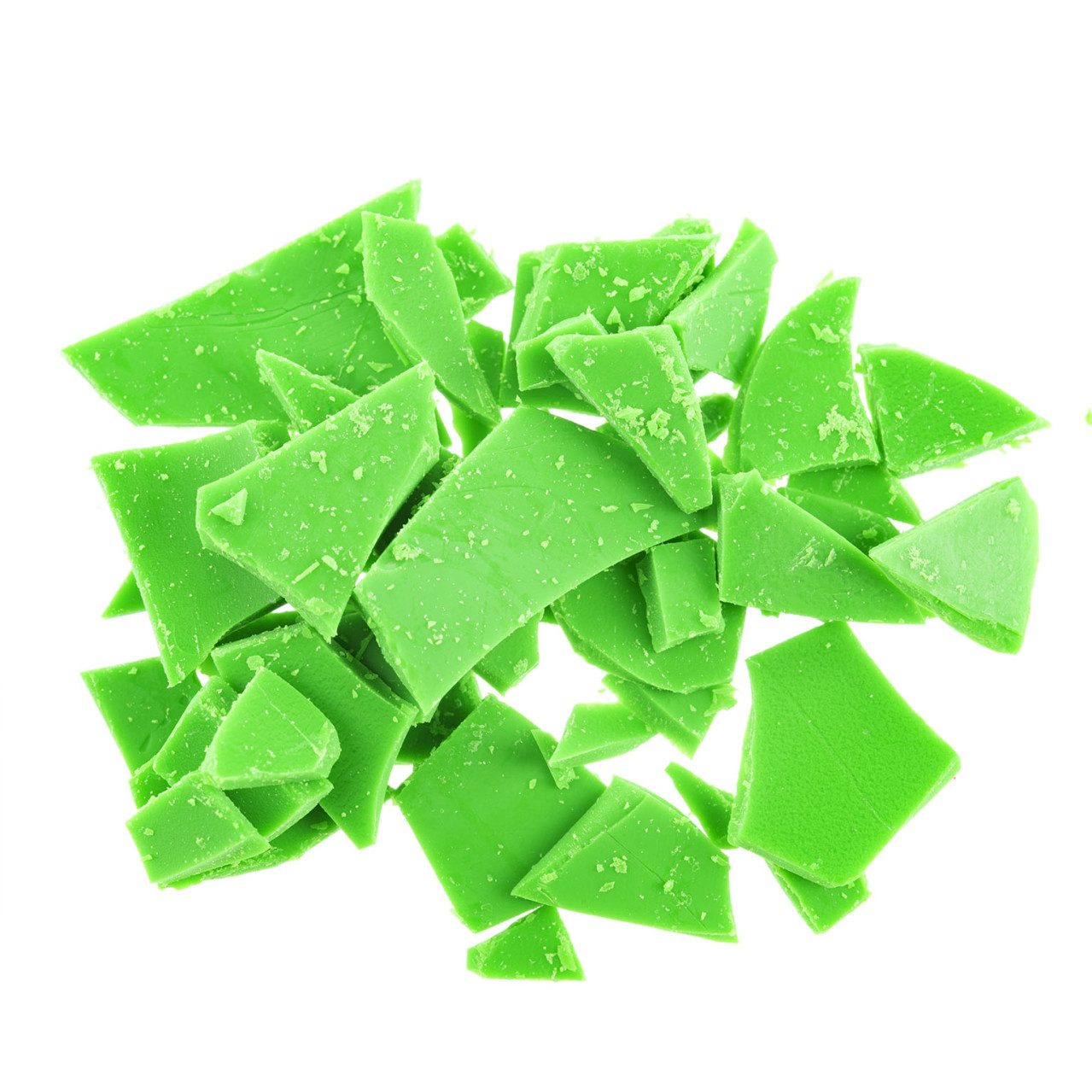 Glorex Bastelnaturmaterial Glorex Wachsfarbe in Pastillenform neon grün 5 g