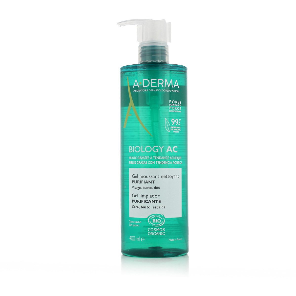 A-derma Gesichtsreinigungsgel Biology AC