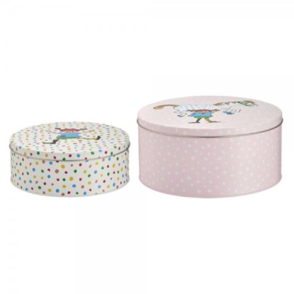 Muurla Kinderregal Metalldosen Pippi Langstrumpf (2-teilig) günstig online kaufen