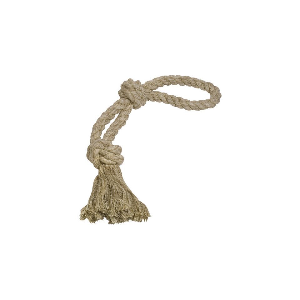 Nobby Zerrspielzeug Baumwollspielseil doppelt Sisal-Cotton-Mix natur