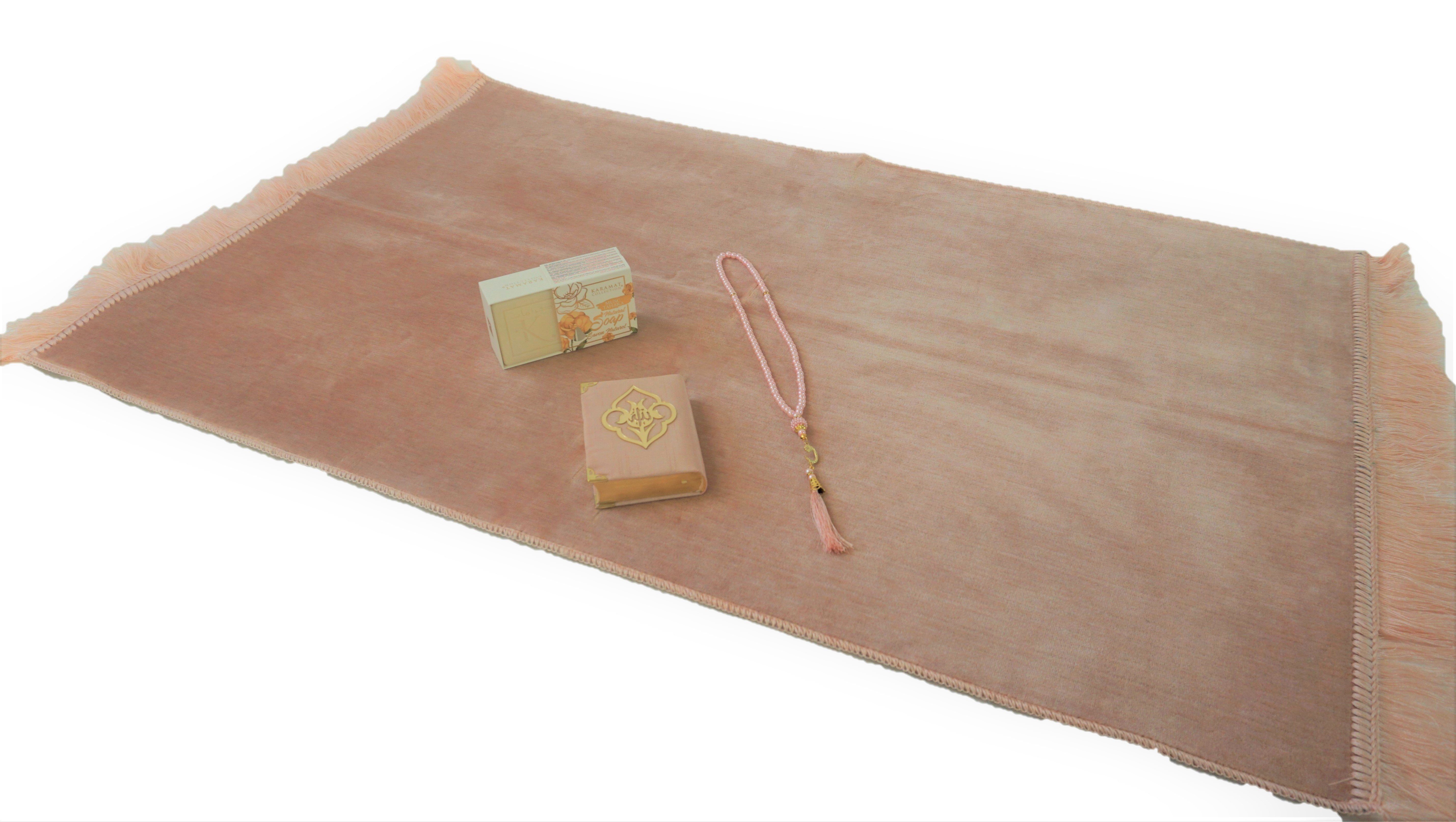 Lale Collection® Orientteppich Gebetsteppich Rosa +Koran günstig online kaufen