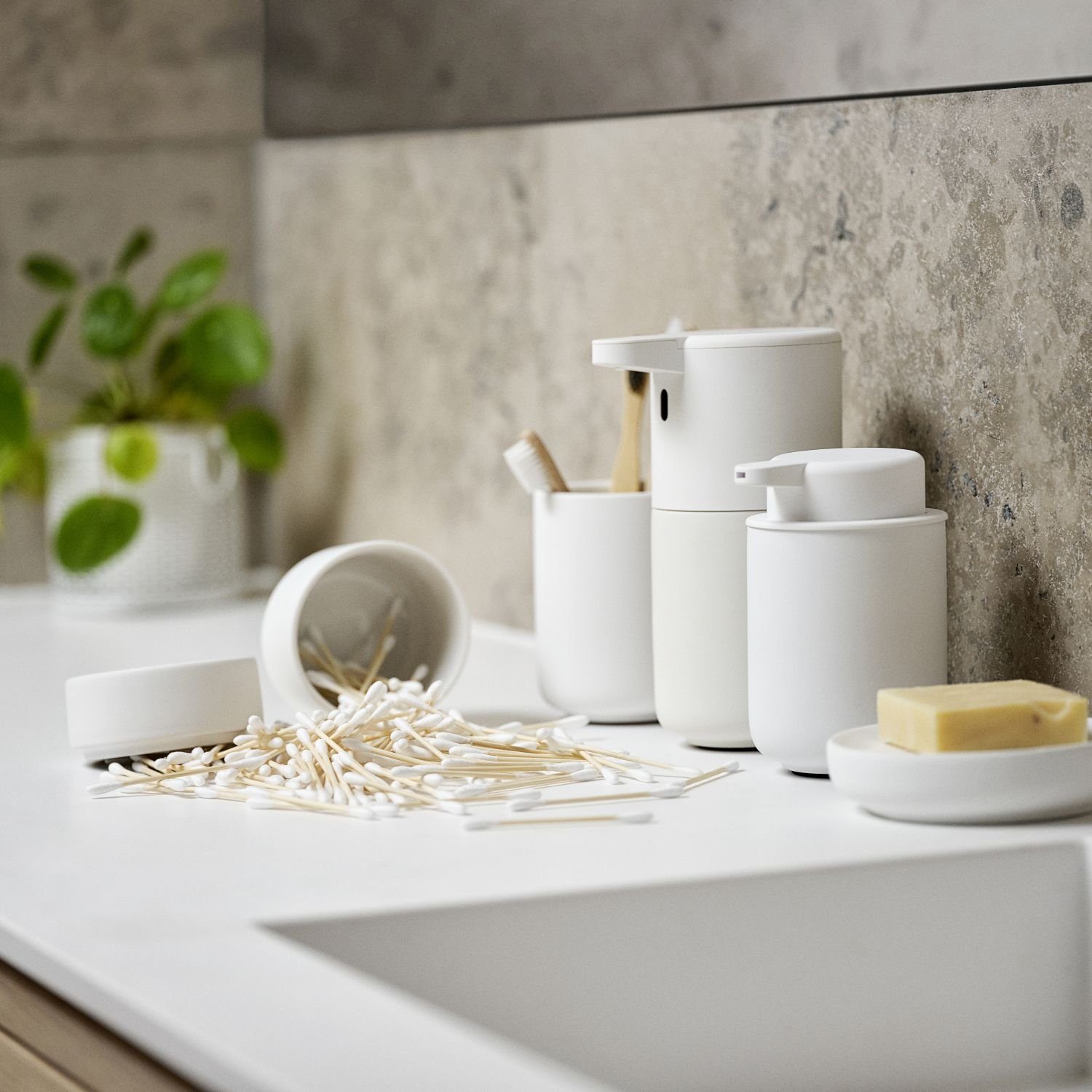 Zone Denmark Seifenschale Ume White, Ø 12 cm