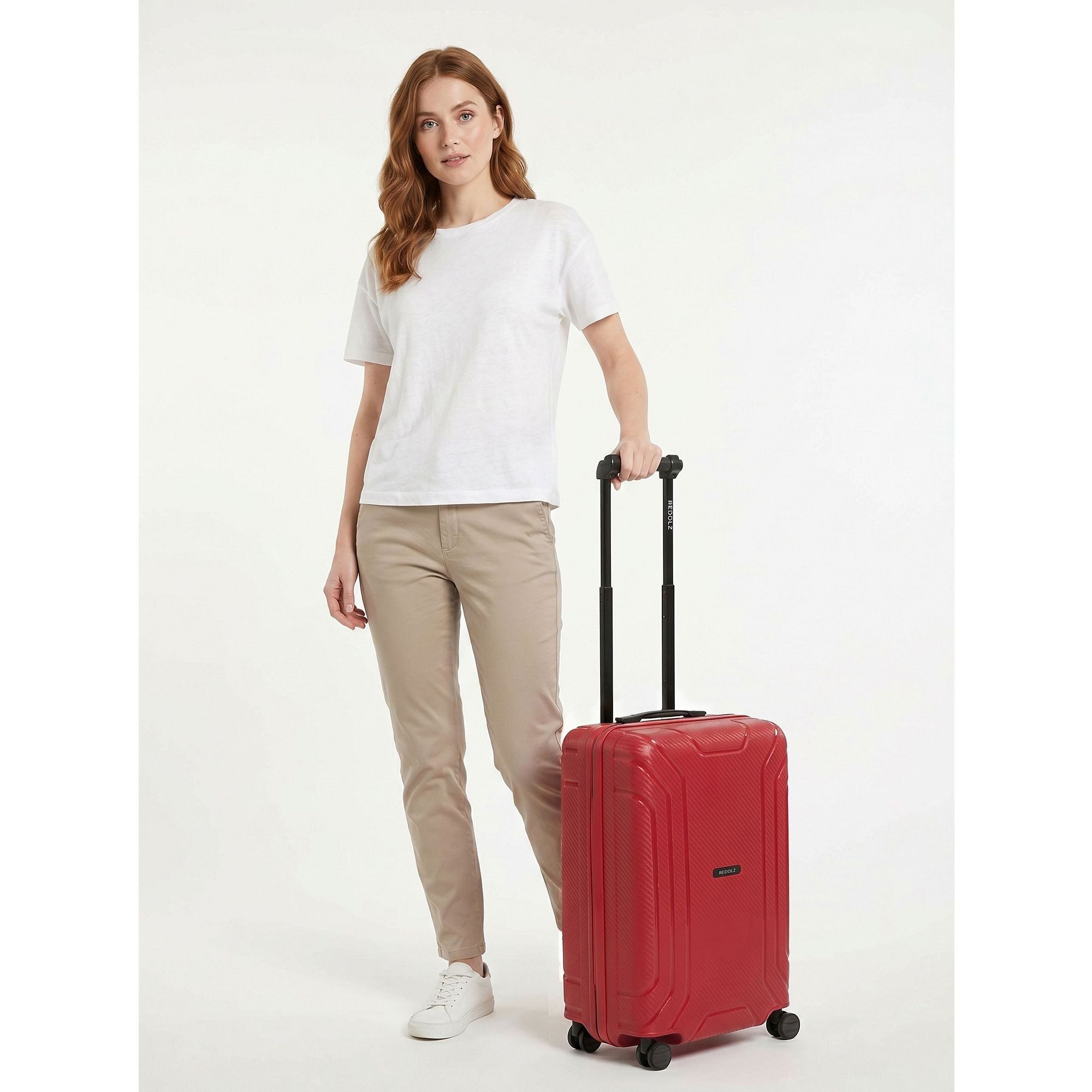 Redolz Handgepäck-Trolley Essentials 15, 4 Rollen, Polypropylen