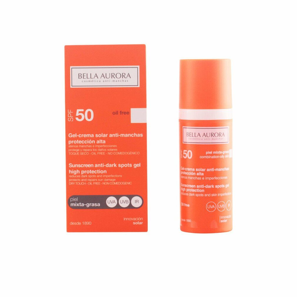 gel AURORA Bella 50 ml SOLAR anti-manchas SPF50 Sonnenschutzpflege mixta/grasa BELLA Aurora