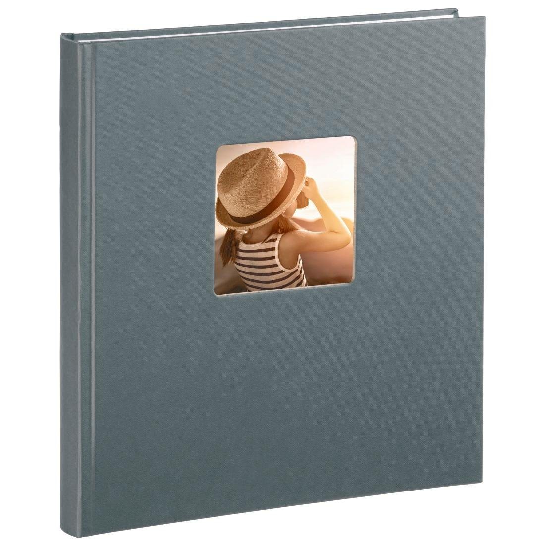 Hama Fotoalbum Fine Art, Grau Einkleben Photoalbum zum