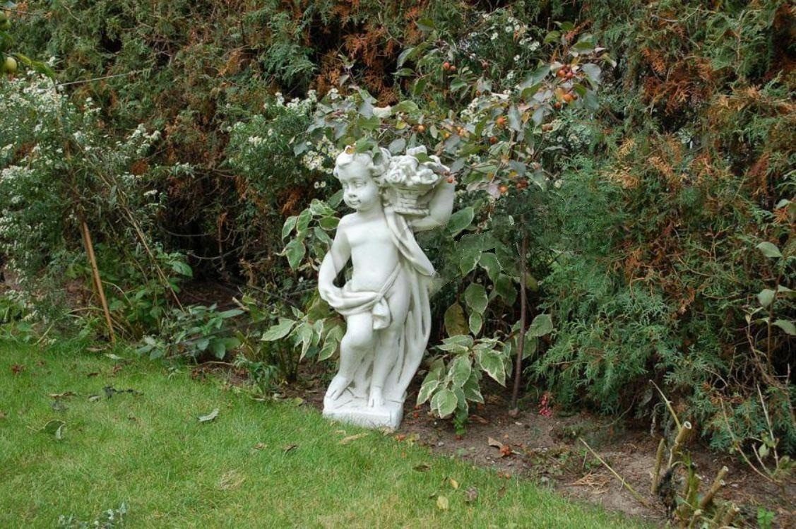 JVmoebel Dekovase Blumenkübel Pflanz Kübel Figur Blumentöpfe Garten Vasen Gefäss, Made in Europa