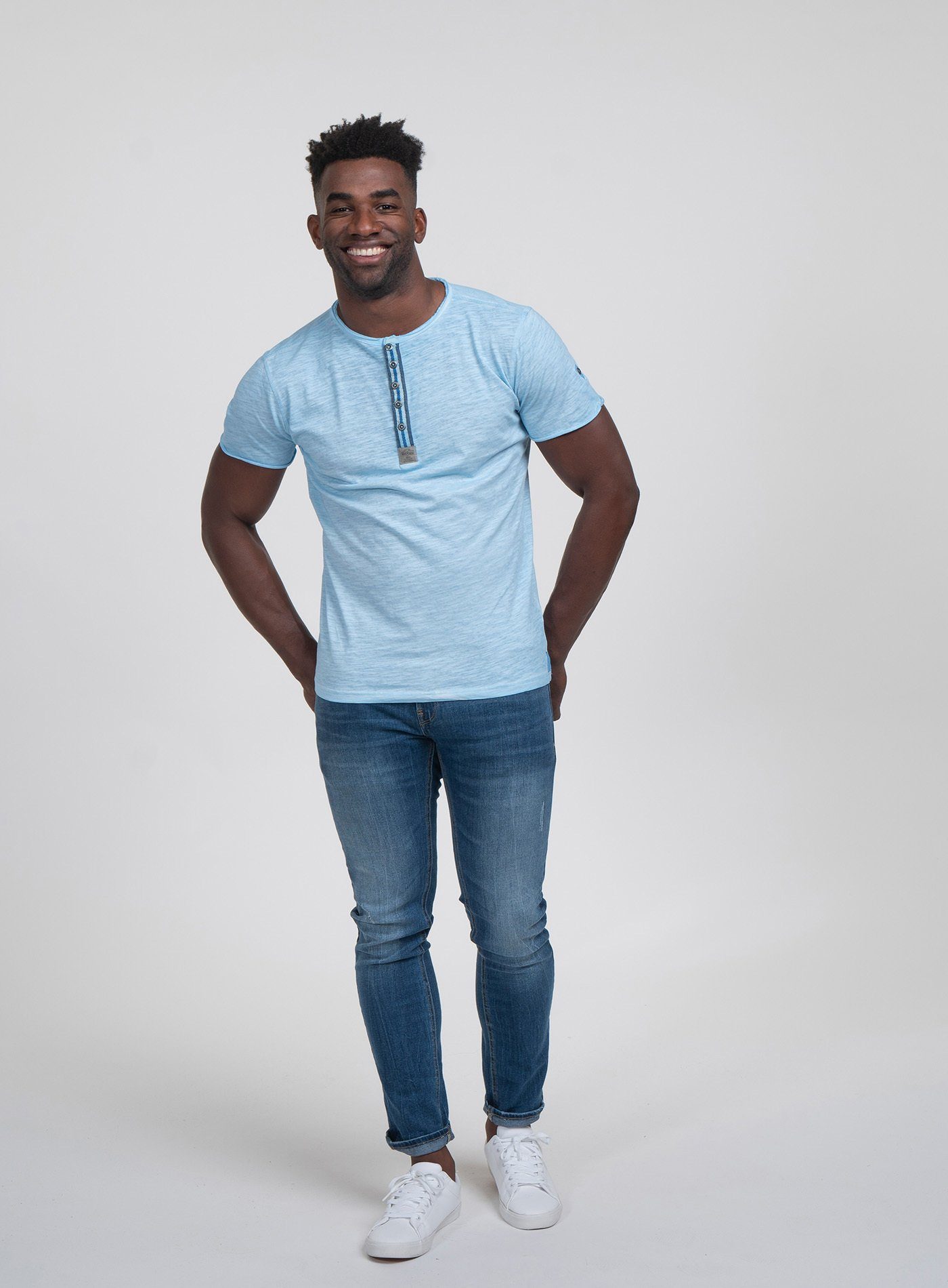Key Largo T-Shirt MT ARENA button (1er)