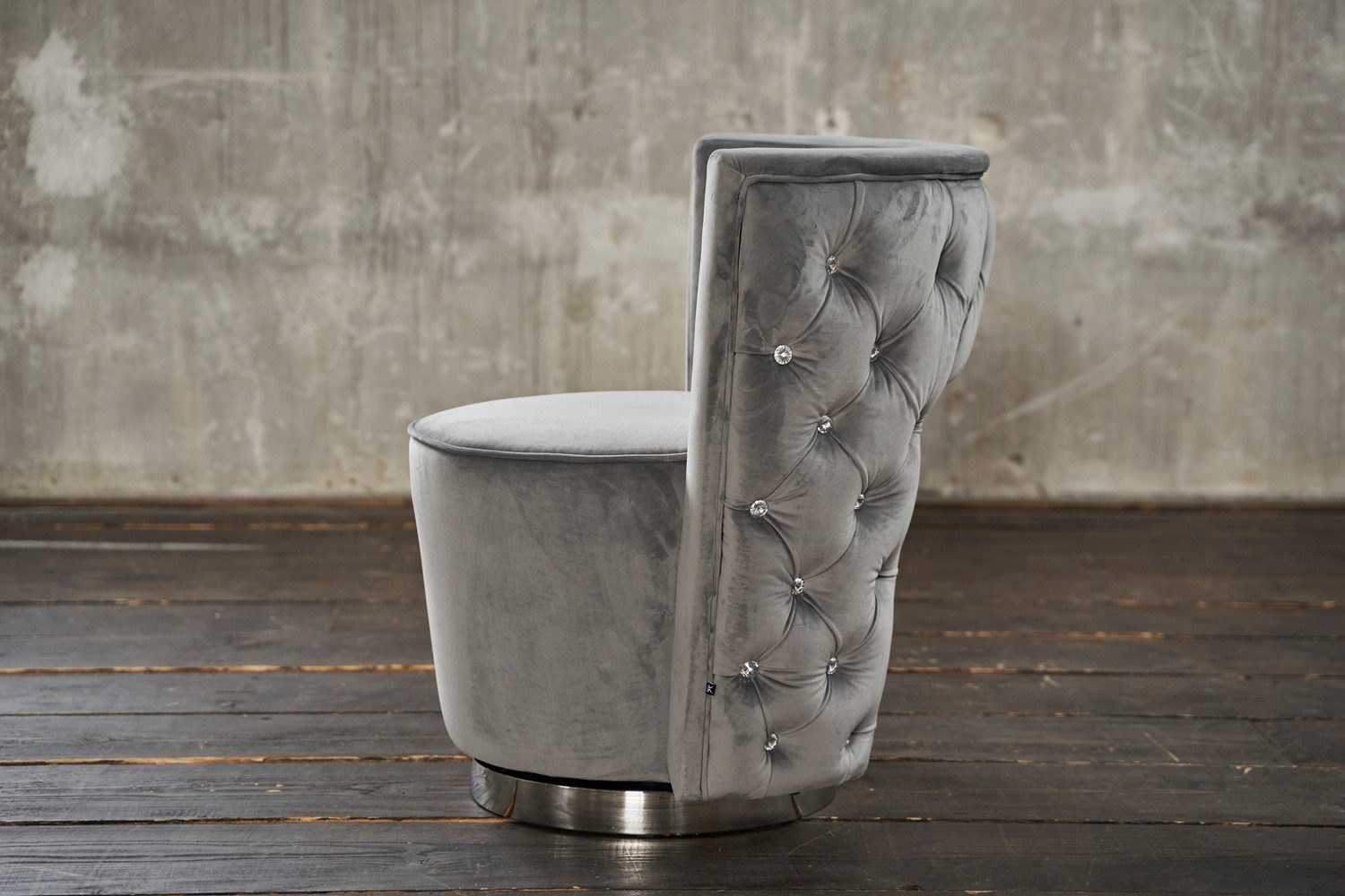 KAWOLA Cocktailsessel SENSO, Velvet verschiedene Farben