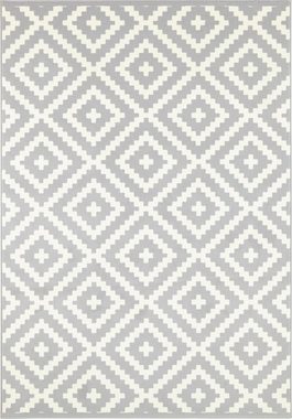 Teppich Native, HANSE Home, rechteckig, Höhe: 9 mm, Kurzflor, Modernes Design mit geometrischem Muster, Gekettelt,Robust