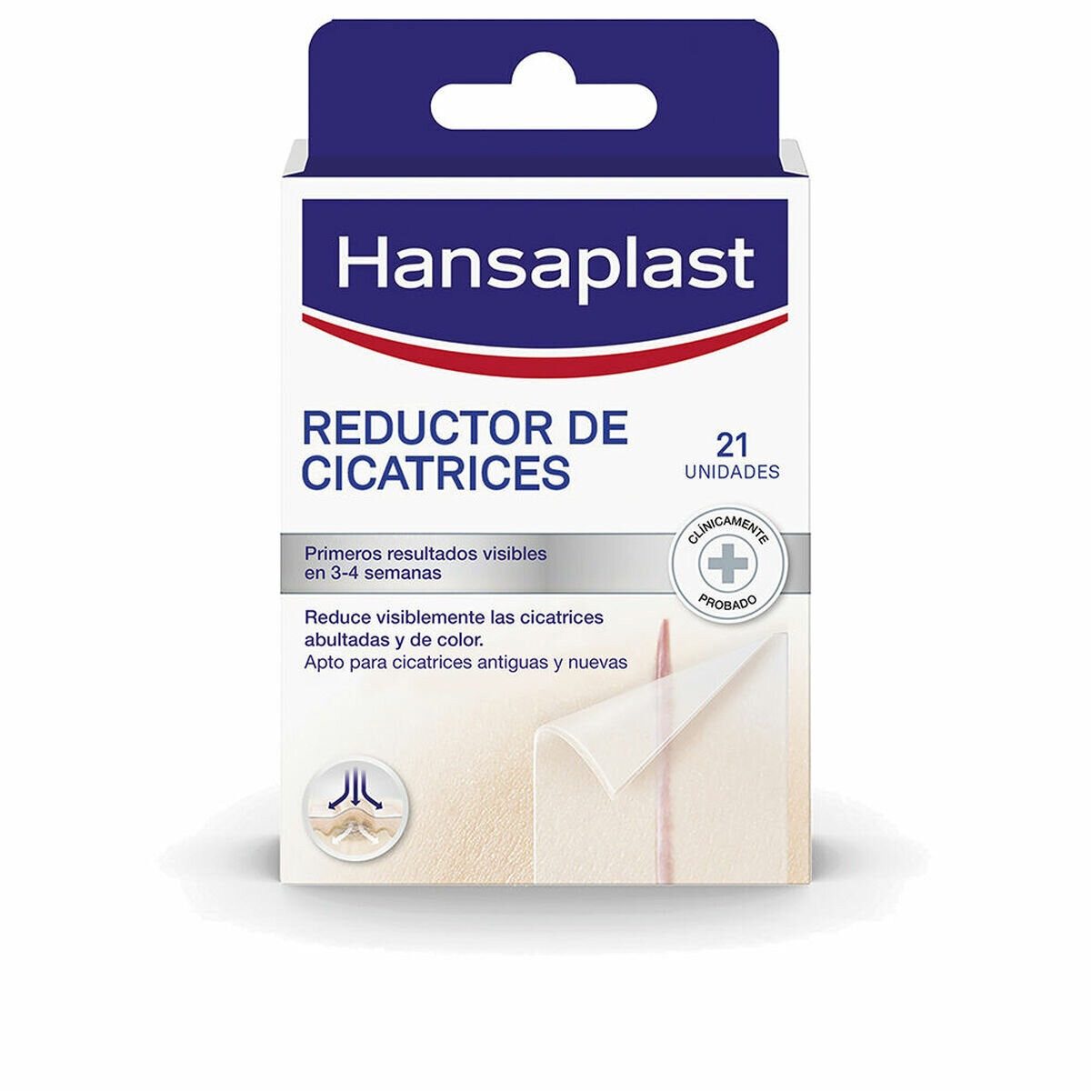 Hansaplast Wundpflaster HP SCAR REDUCER dressings 68 x 38 mm 21 u