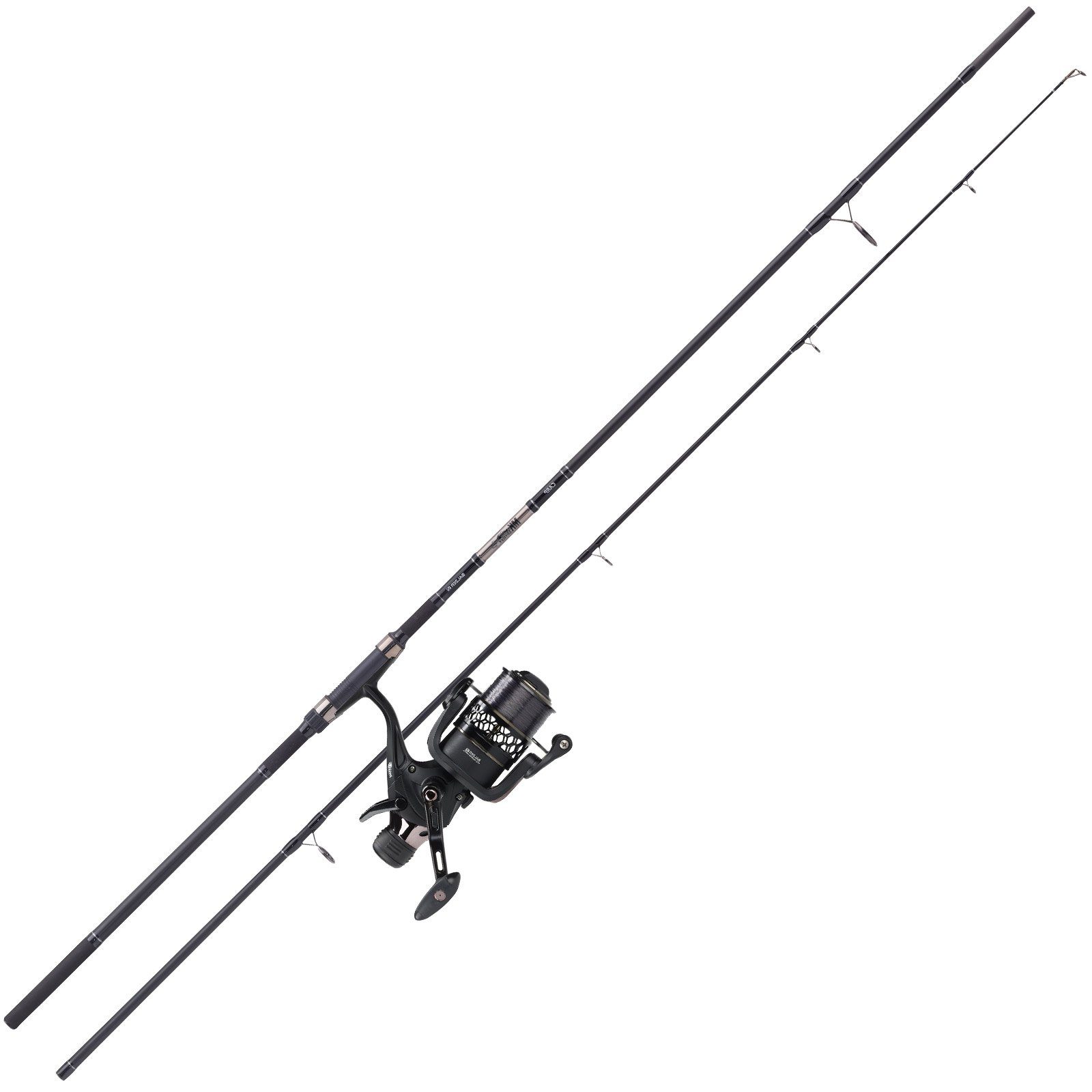 Balzer Karpfenrute, (2-tlg), Balzer Matze Koch MK ADVENTURE Combo Carp 3,60m mit Frontbremsrolle Karpfen