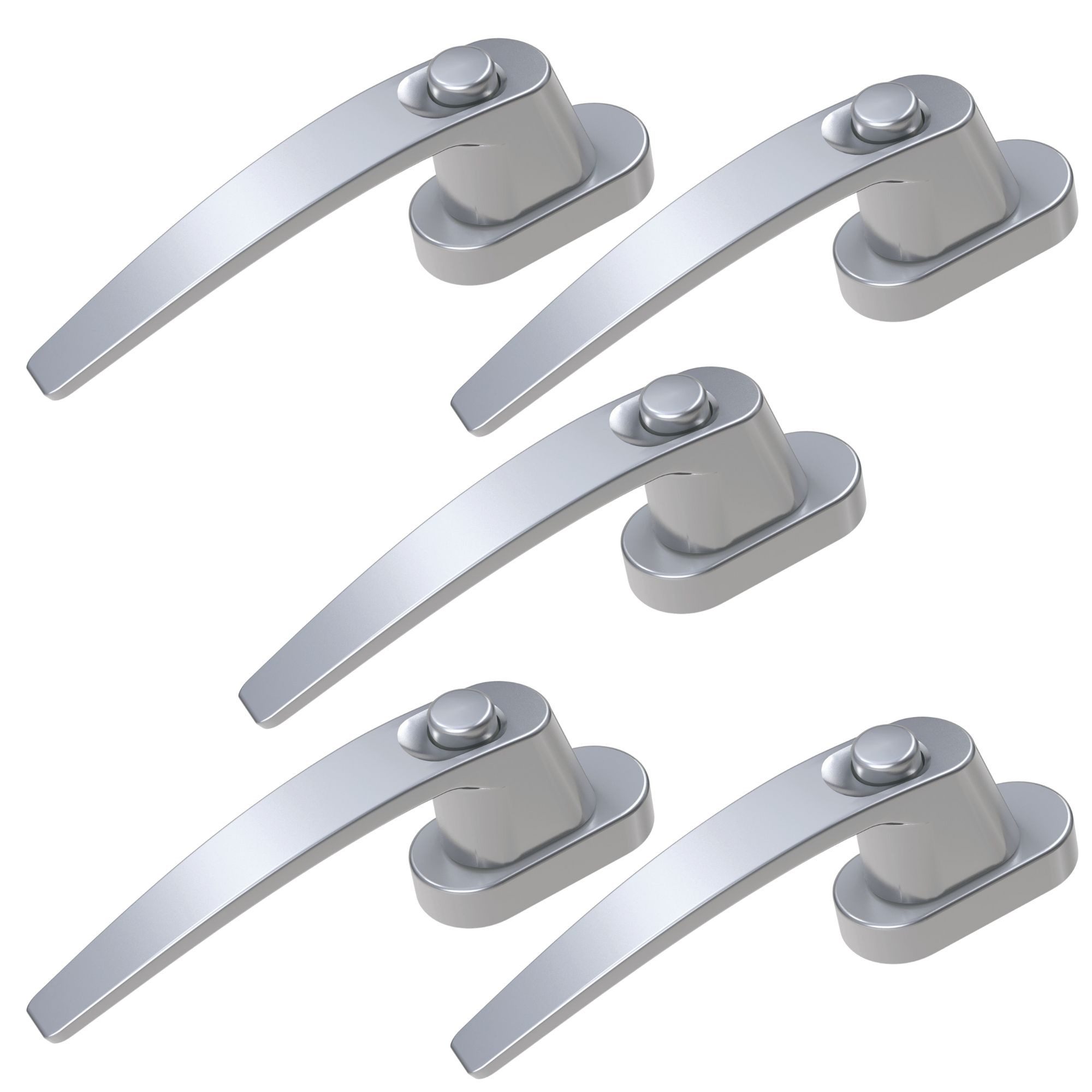 Fenstergriff Fenstergriff mit Druckknopfsicherung