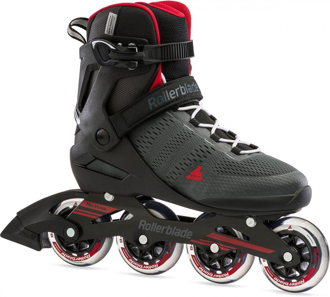 Inlineskates ROLLERBLADE SPARK 84 Inline Skate 2021 dark grey/red