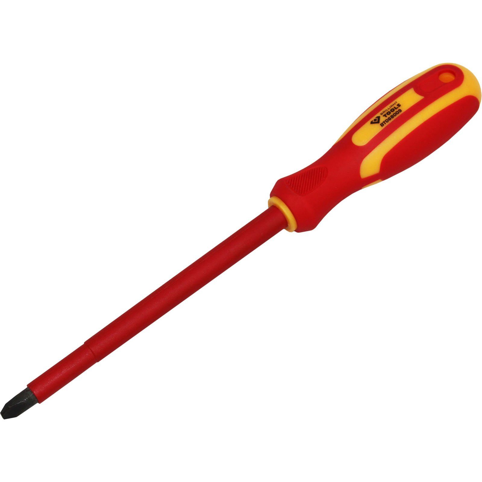 Brilliant Tools Schraubendreher BRILLIANT TOOLS VDE Schraubendreher PH Phillips PH3 x 150 mm - BT...