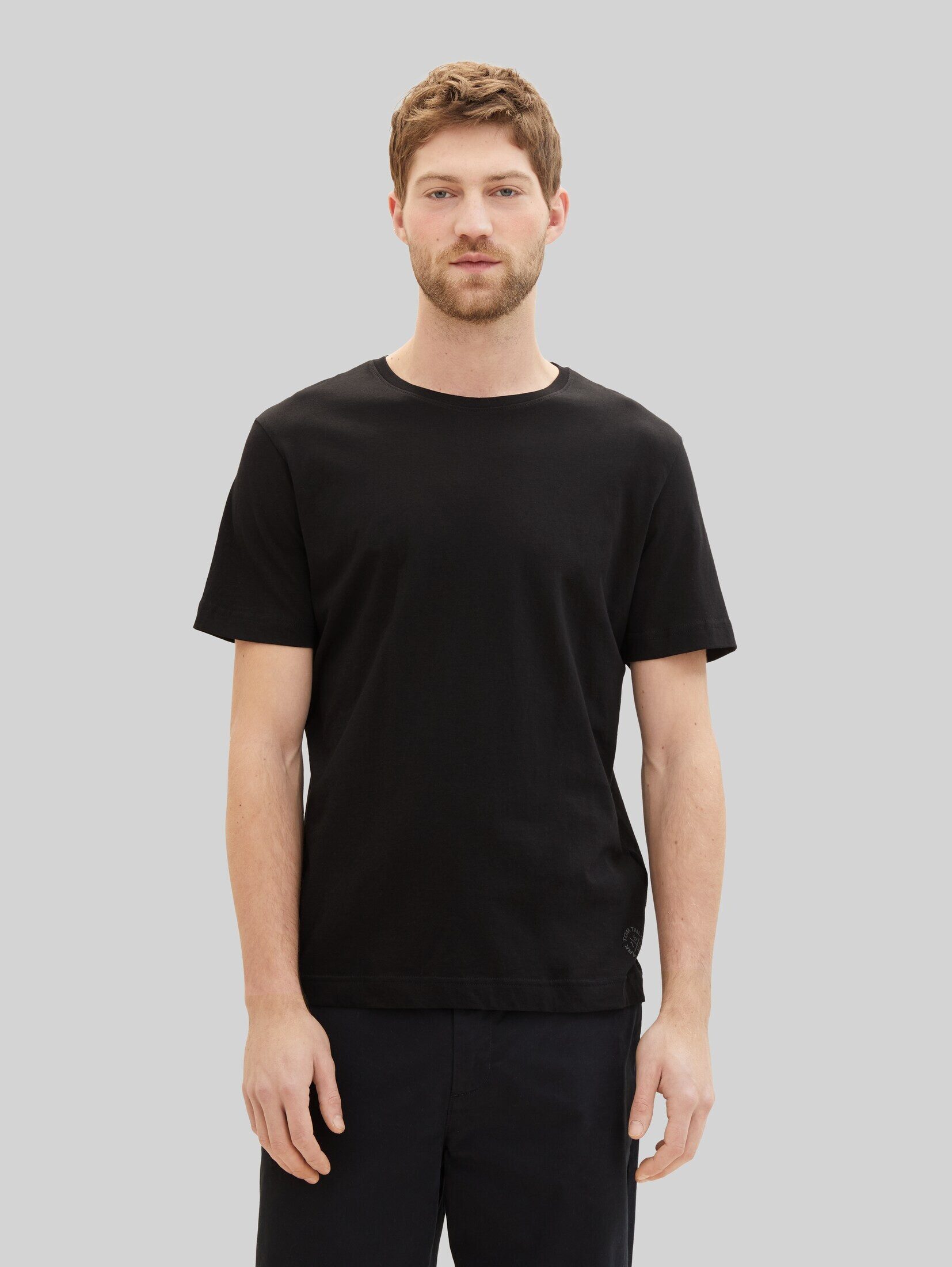 TOM TAILOR T-Shirt T-Shirt (im 4er Pack) T-Shirts aus Baumwolle im 4er-Pack