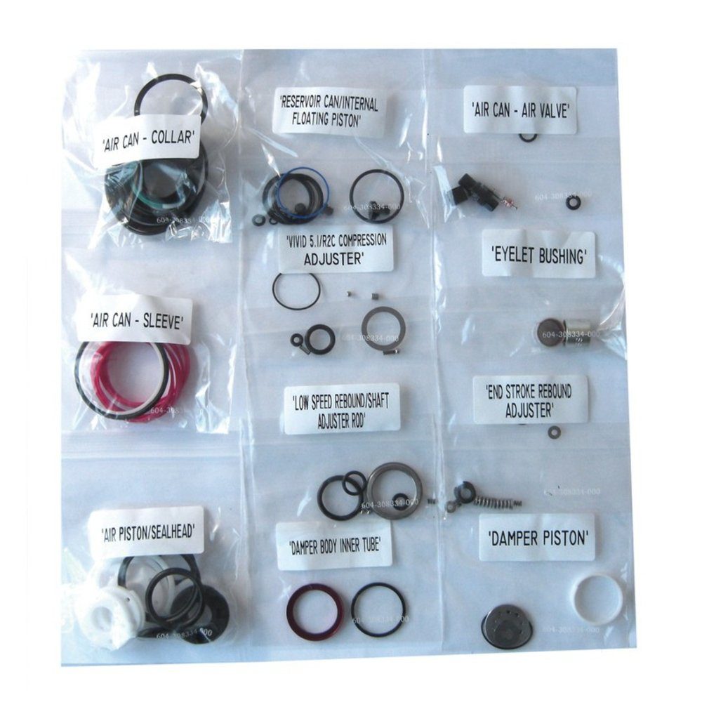 RockShox Federgabel Service Kit Full - Vivid Air 2011 11.4115.092.010