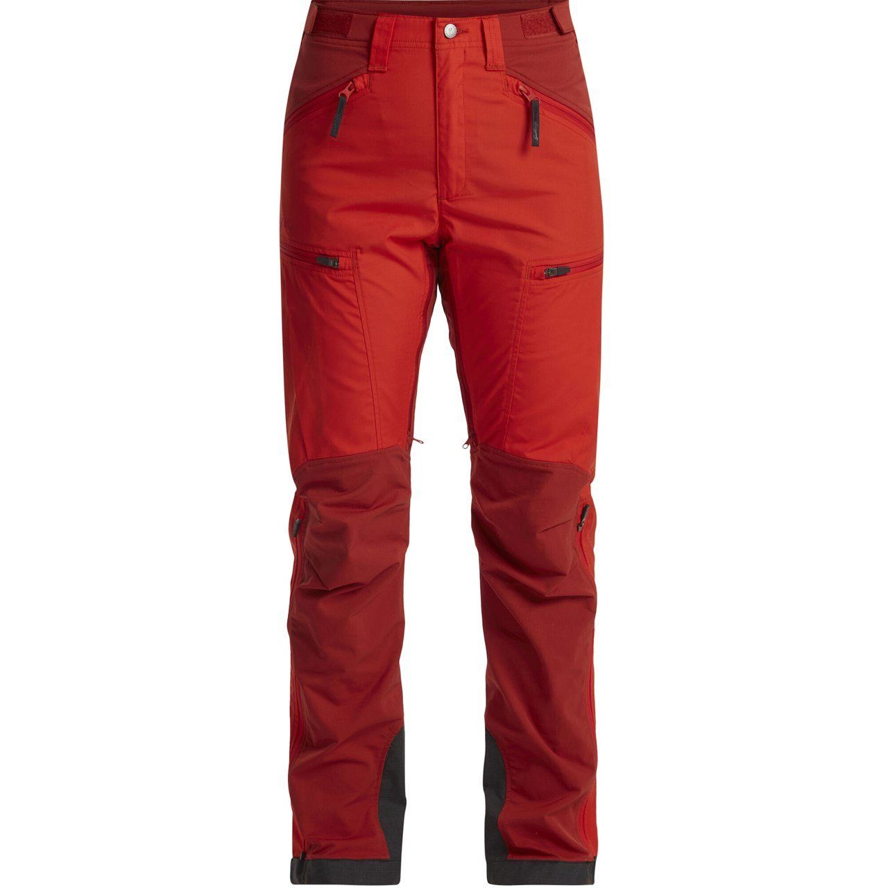 Lundhags Outdoorhose Curved Lively Red/Mellow High Red W Waist Pant Makke