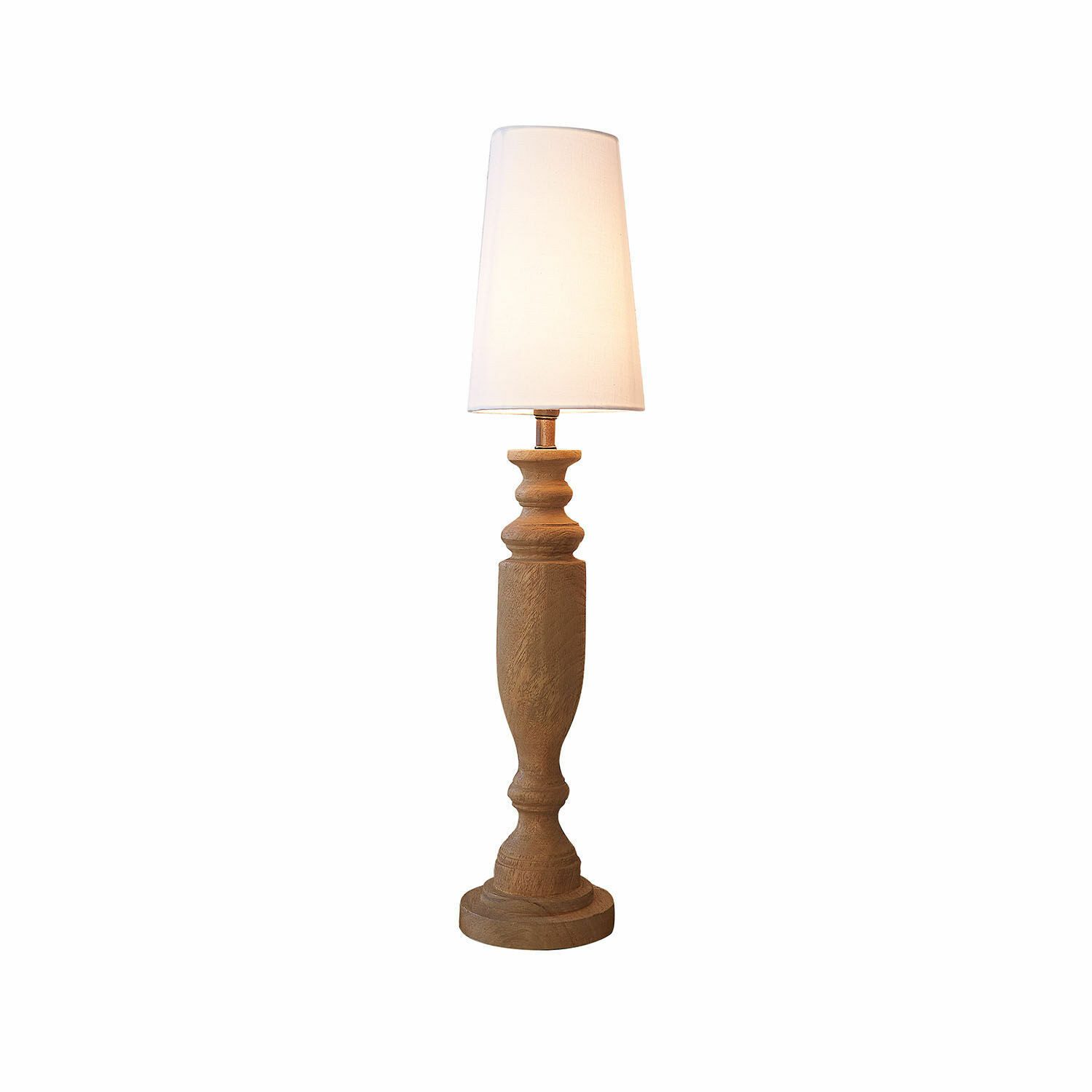 Mirabeau Tischleuchte Tischlampe Ambrevaux braun/creme günstig online kaufen