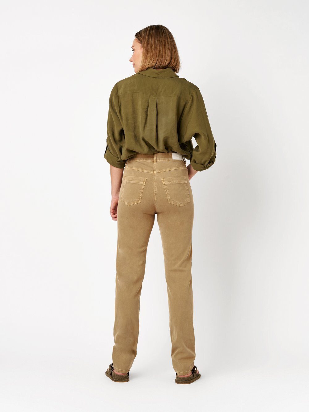 TONI Slim-fit-Jeans Be Loved mit hohem Bund