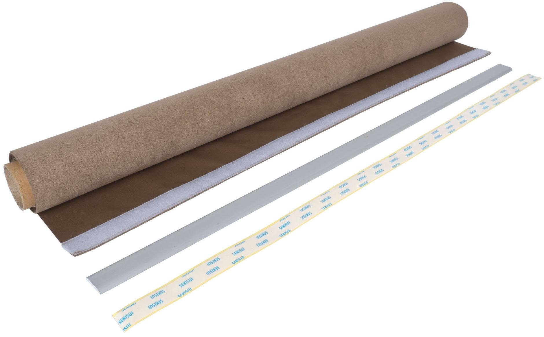 Liedeco Schiebegardine Klettband 1 Stk. tlg. HxB: 245x60, ohne Paneelwagen günstig online kaufen