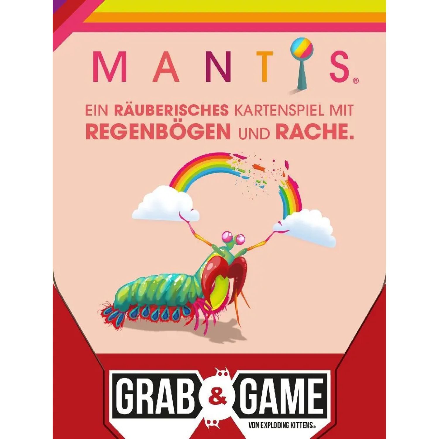 Exploding Kittens Spiel Mantis: Grab & Game