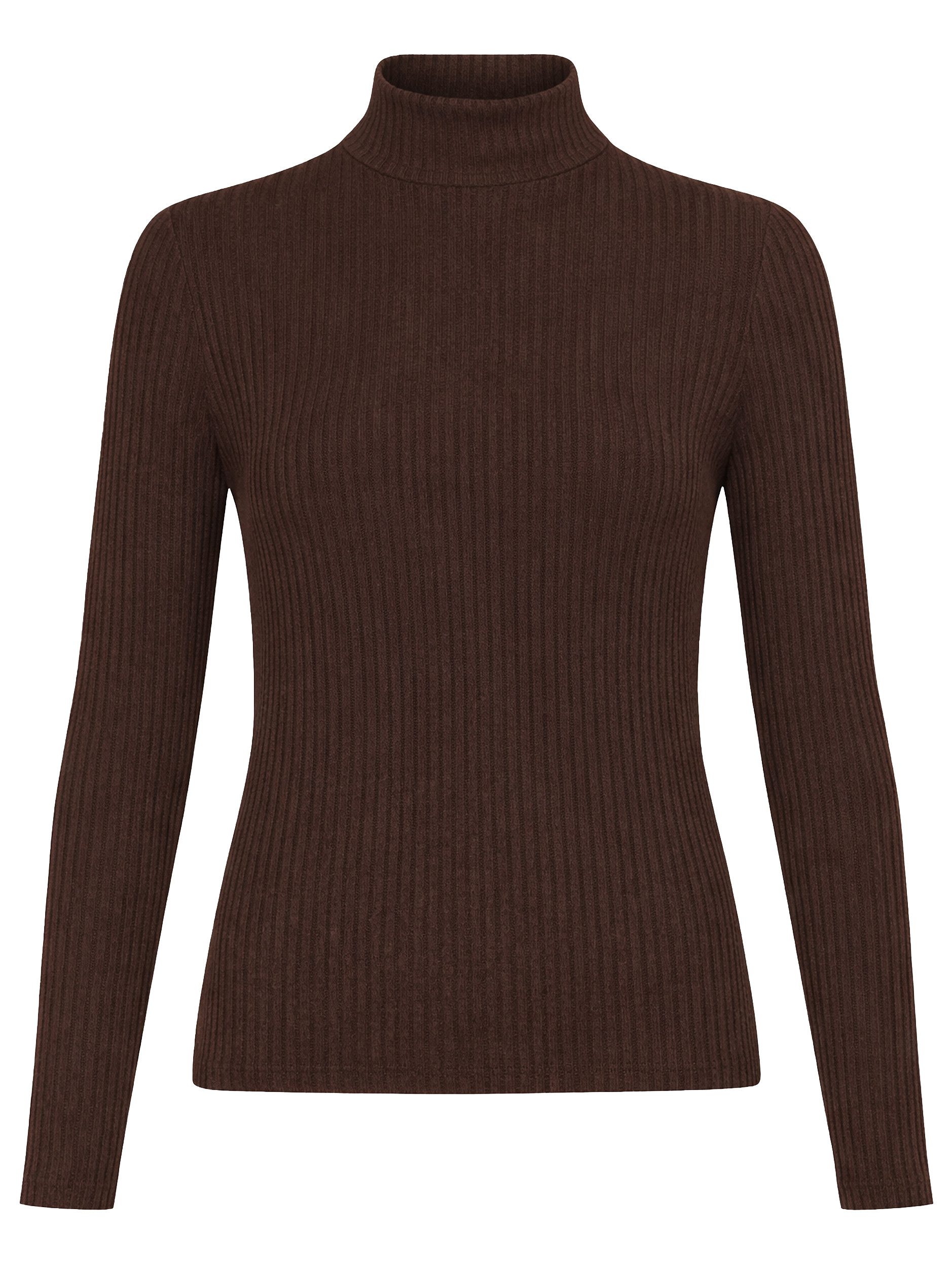 Langarmshirt Geripptes Langarmshirt für Damen