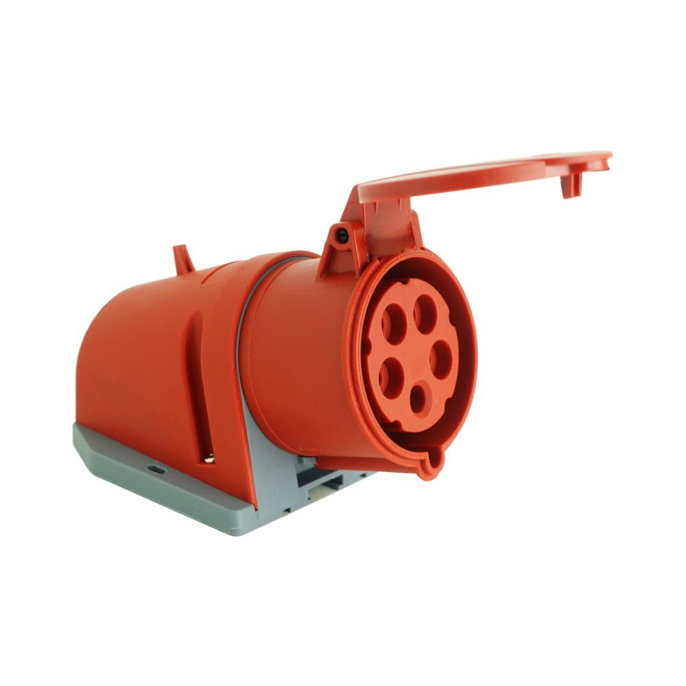 TP Electric Aufputz-Steckdose CEE Wandsteckdose Aufputz 5P 16A IP44 400V, 1-St.