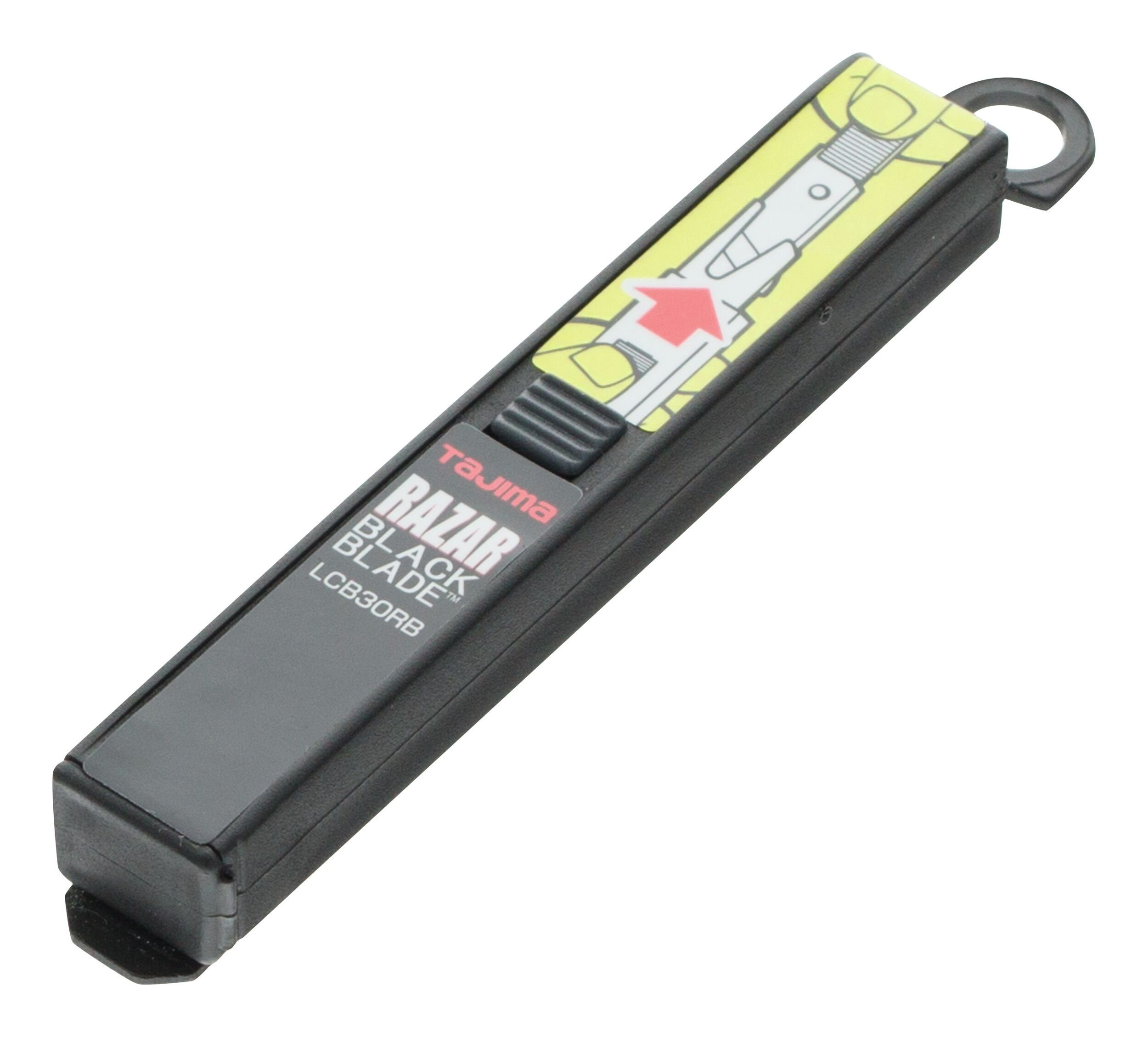 Tajima Cuttermesser, Klinge: 0.9 cm, (10 Stück), Razar Black Blade Blade 9 mm