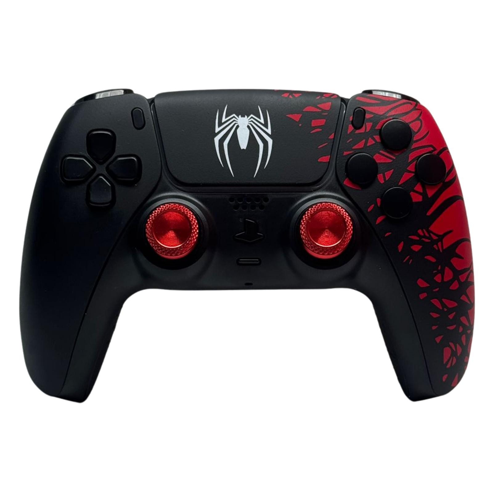 Spezial Design Red Spiderman PlayStation 5-Controller