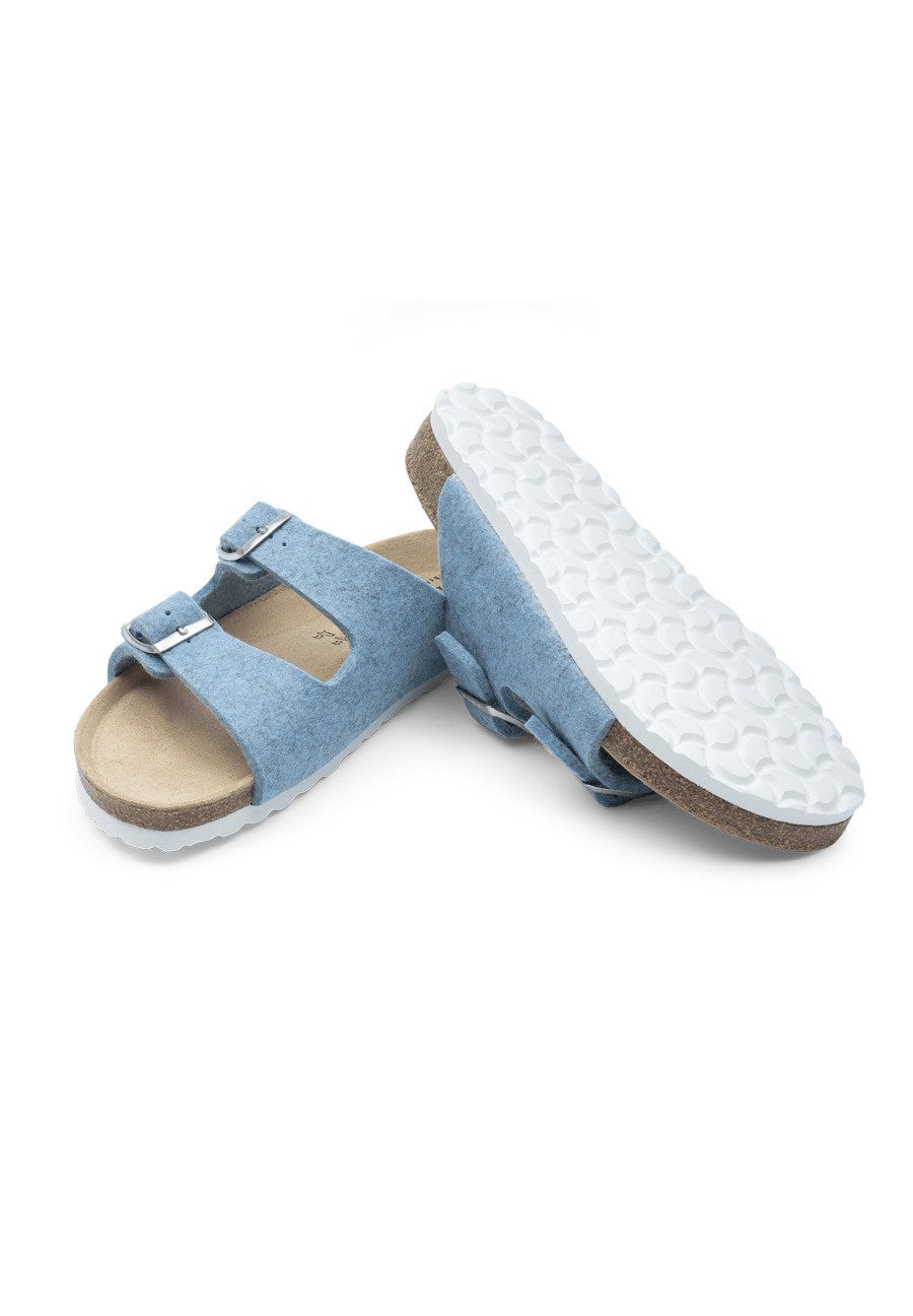 vitaform Unisex Pantoletten Wollfilz Pantolette