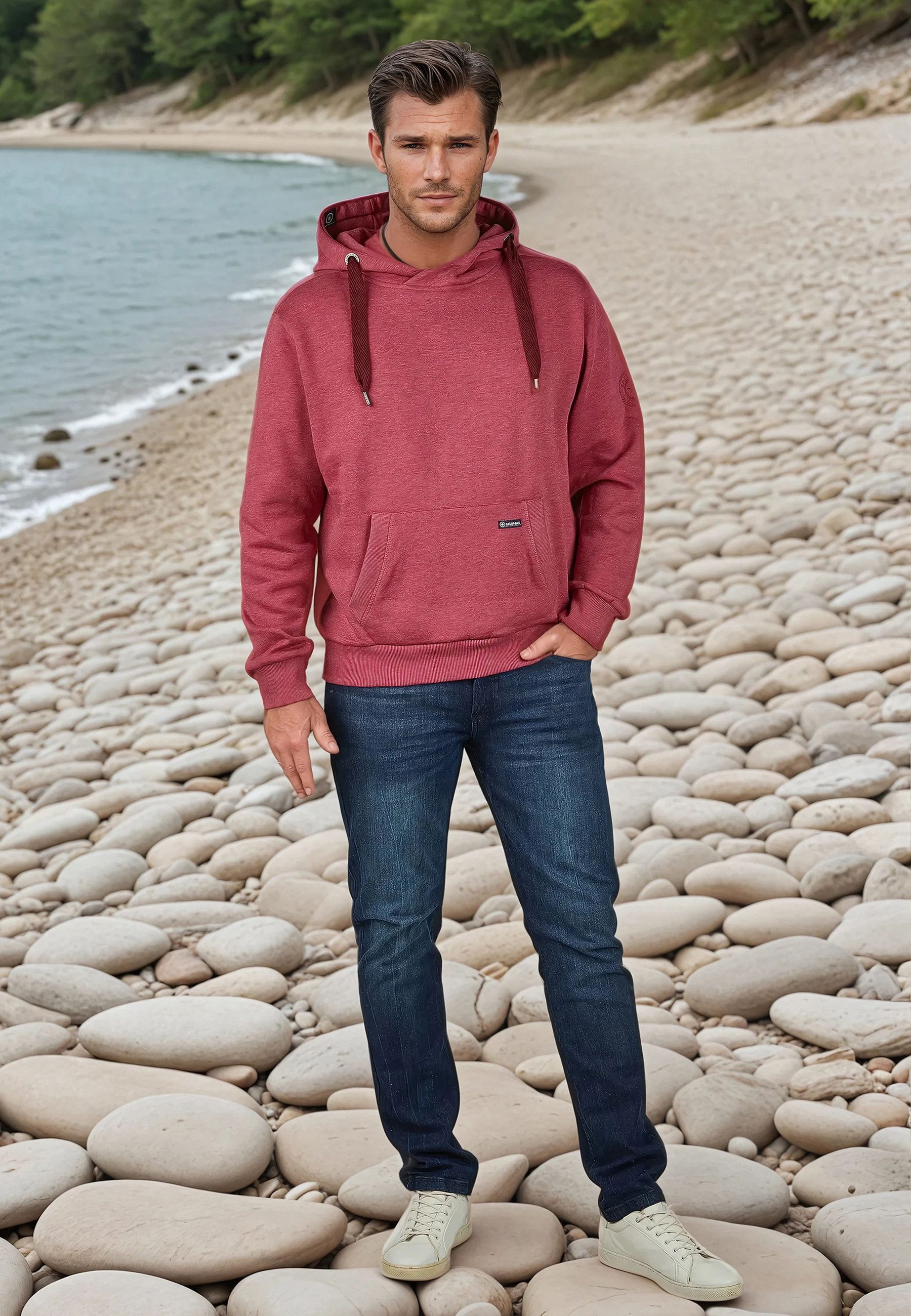 salzhaut Hoodie HEFF Herren normale Passform günstig online kaufen