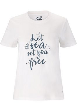 CRUZ T-Shirt Carmen Bequem und mit modischem Print