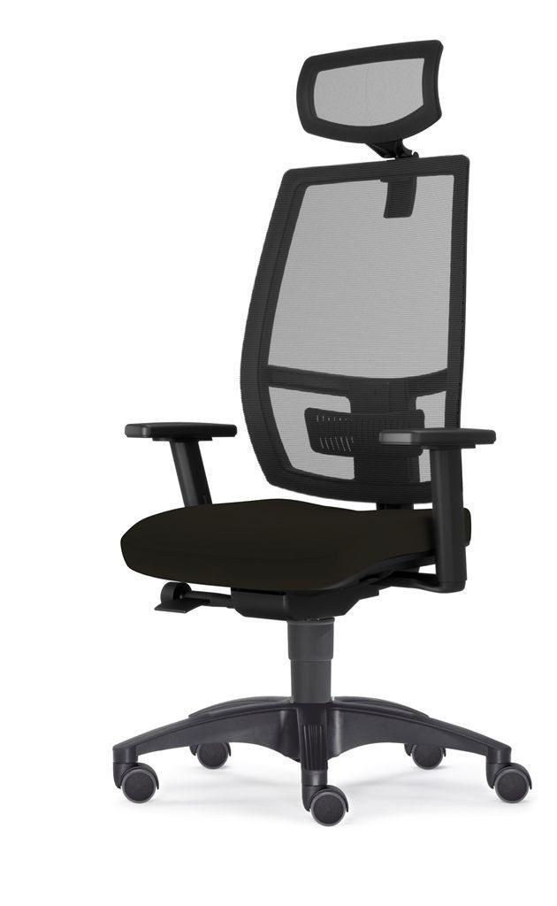 SITWELL STEIFENSAND AG Bürostuhl Netz-Bürostuhl mit atmungsaktiver Rückenlehne und Lordosenstütze