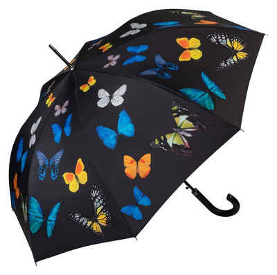 von Lilienfeld Stockregenschirm Regenschirm Schmetterlingstanz Auf-Automatik Stockschirm Butterfly, Tiermotiv