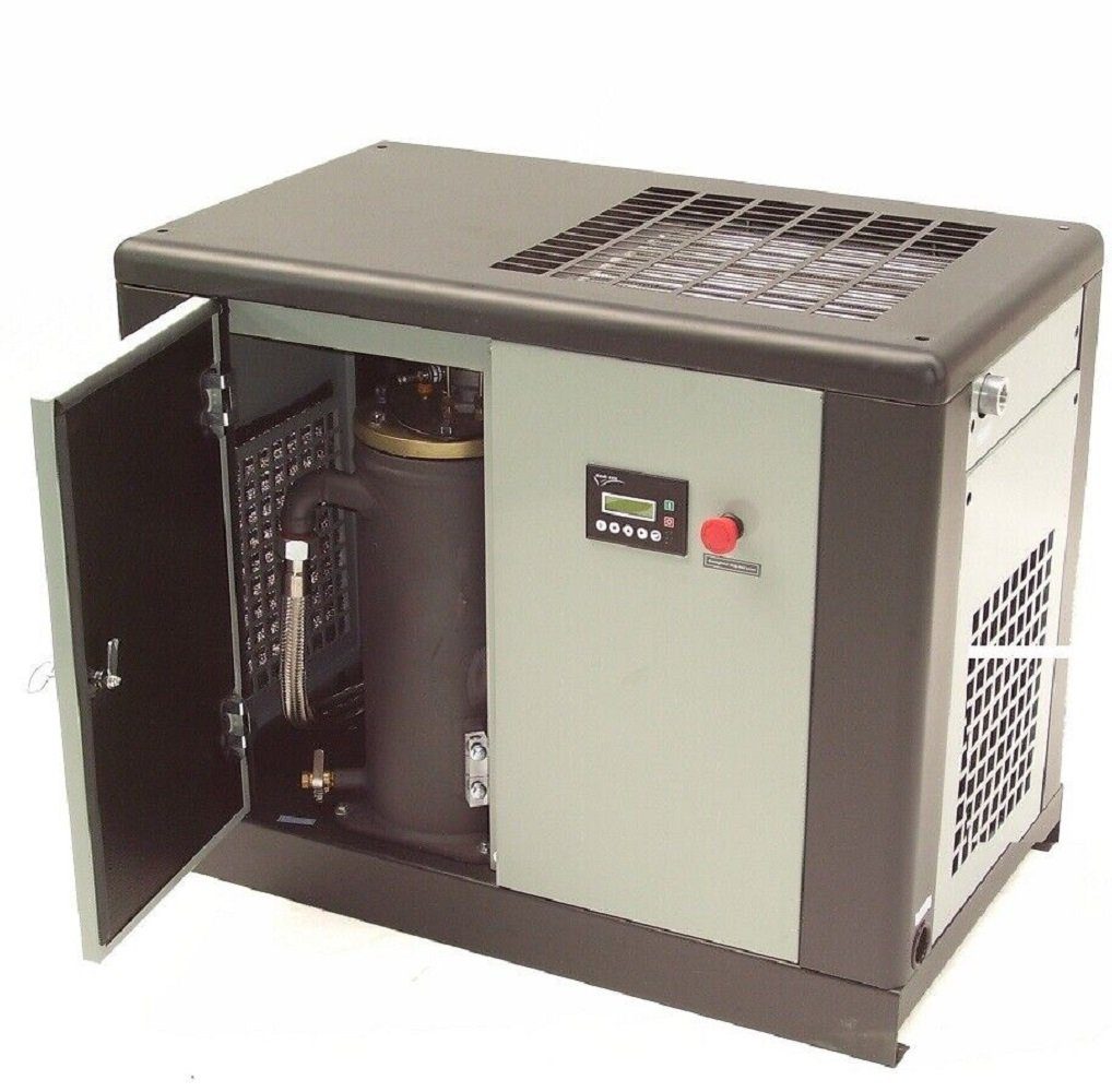 Apex Kompressor Schraubenkompressor 7,5kW Kompressor 800L 12bar 05131, 7500 W