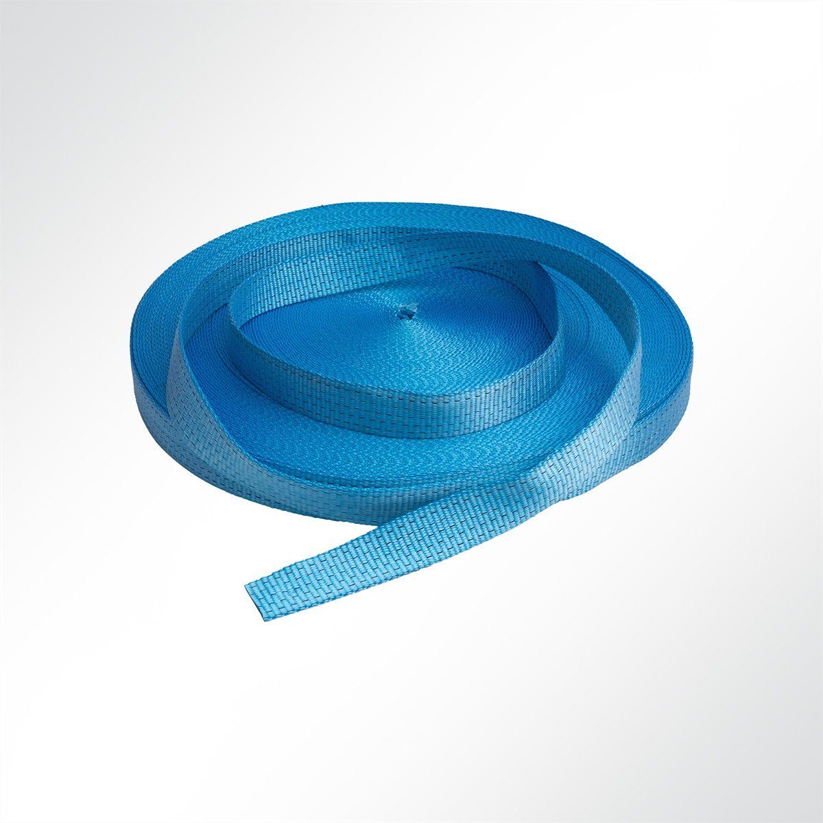 LYSEL® Zurrgurt Gurtband Polyester (PES), 50 mm breit, 3 mm stark, 7500 Kg (1-St) blau mit schwarzem Kennfaden