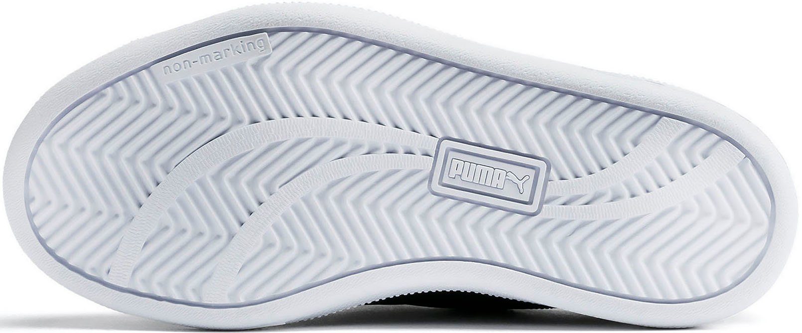 UP Sneaker schwarz-weiß mit PS V Klettverschluss PUMA PUMA