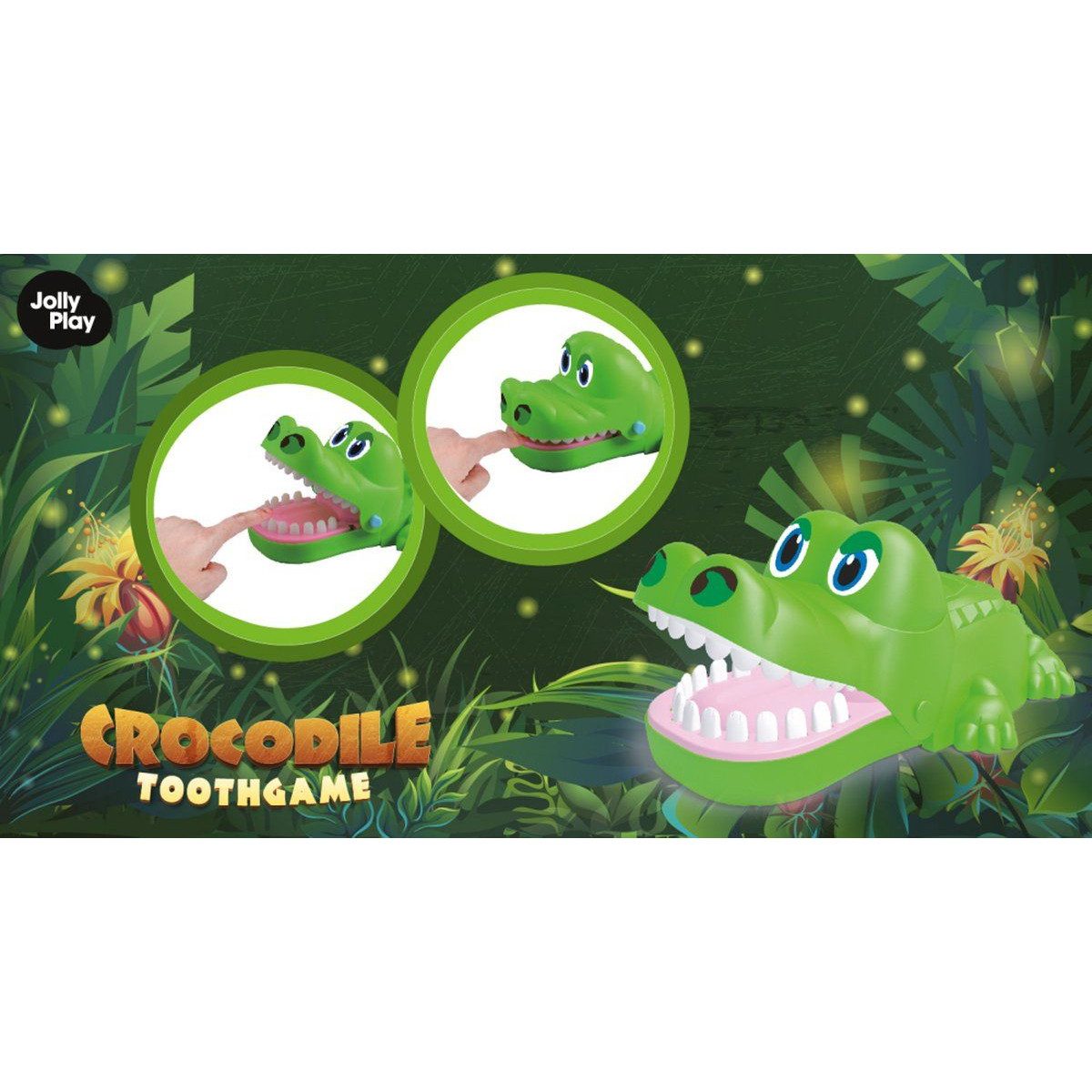 Jollystar Lernspielzeug - Krokodilspiel mit Sound für Kinder - Lucky Crocod günstig online kaufen