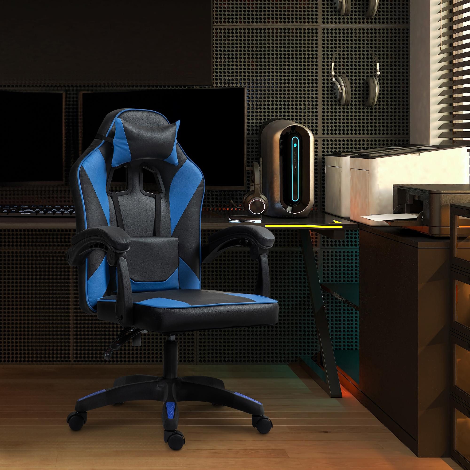 CLP Gaming Chair Orkney (1er), Schreibtischstuhl höhenverstellbar und drehbar